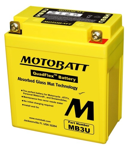 Für motobatt mb3u motor - für,