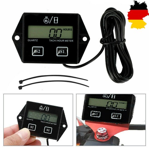 Lcd tachometer und zeitzähler - und,